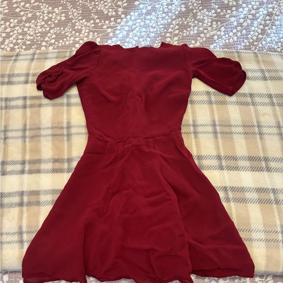 Reformation Dresses & Skirts - Reformation Rich Burgundy Mini Dress